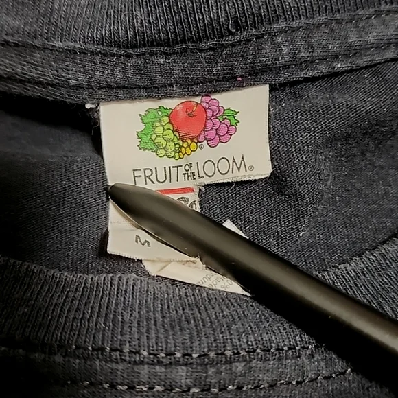 VINTAGE Y2K BIGGIE SMALLS Big Paw Paw Black Tee M Cat 90s Hip Hop Rap Big Poppa - Picture 7 of 12